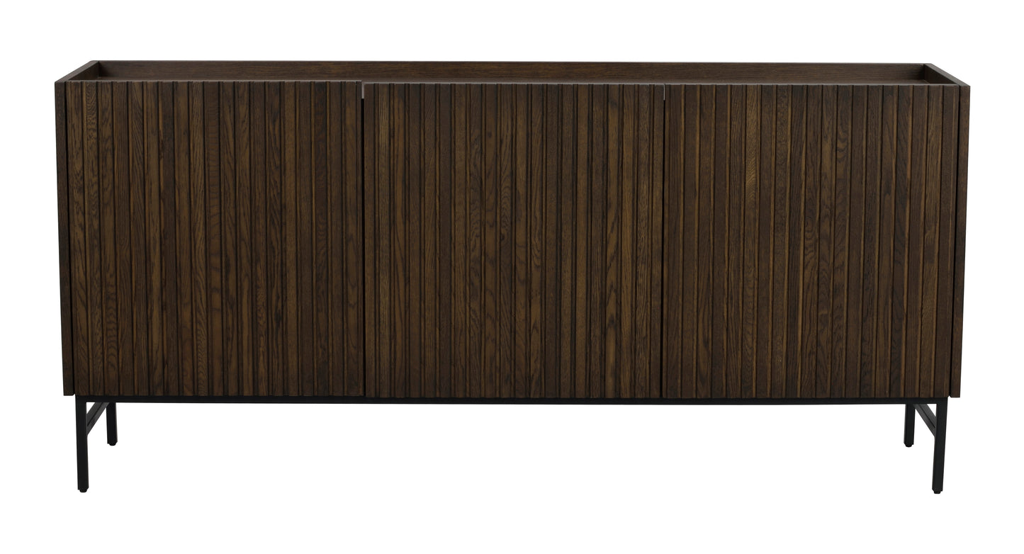 Sideboard Halifax, Braun/Schwarz