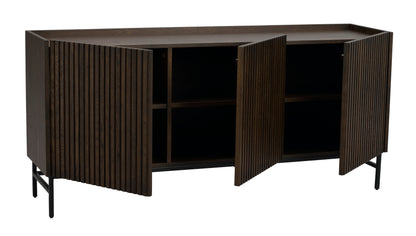 Sideboard Halifax, Braun/Schwarz