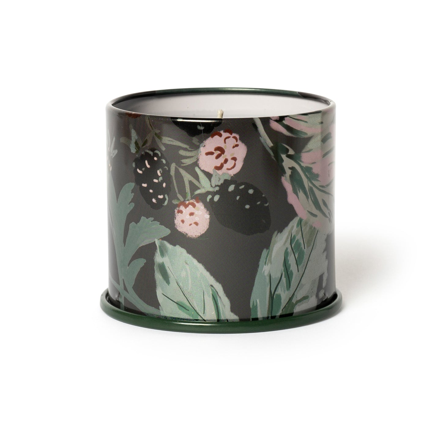 Blackberry Absinthe Vanity Tin Duftkerze, Schwarz