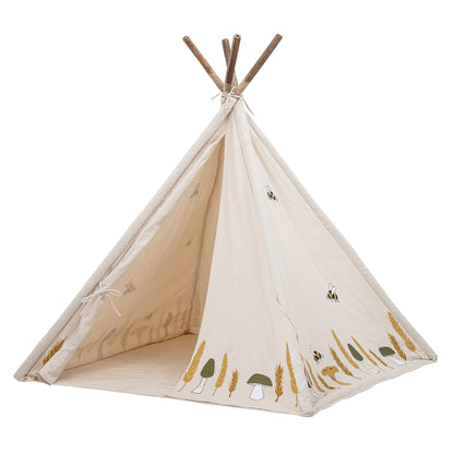 Millo Kinder-Tipi, Natur, Baumwolle