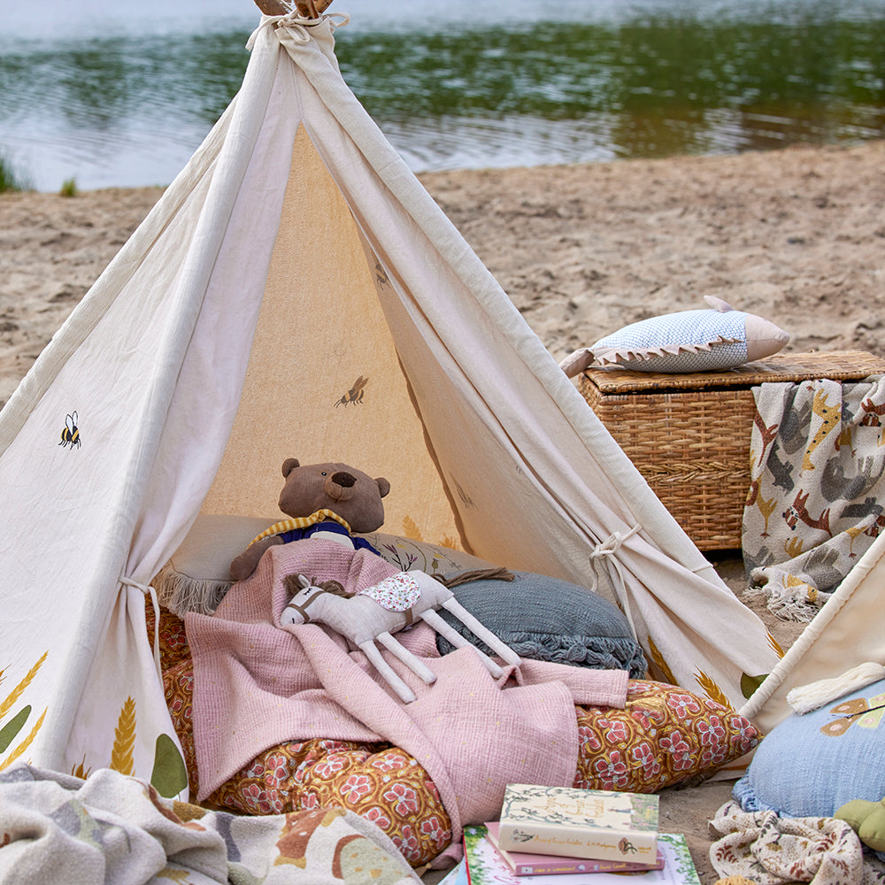 Millo Kinder-Tipi, Natur, Baumwolle