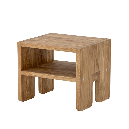 Hocker Bas, Braun, Eiche